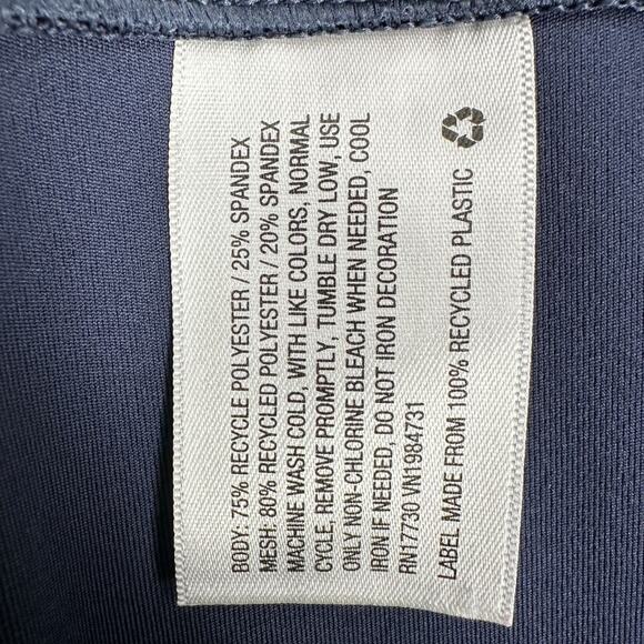 All In Motion Navy Red‎ Color Block High Waist Side Pockets Womens Leggings XXL - Picture 4 of 7